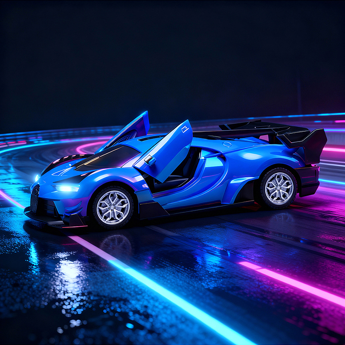 Машина BT0075-3 "Экстримальные гонки №3" р/у, 27 MHz, в коробке