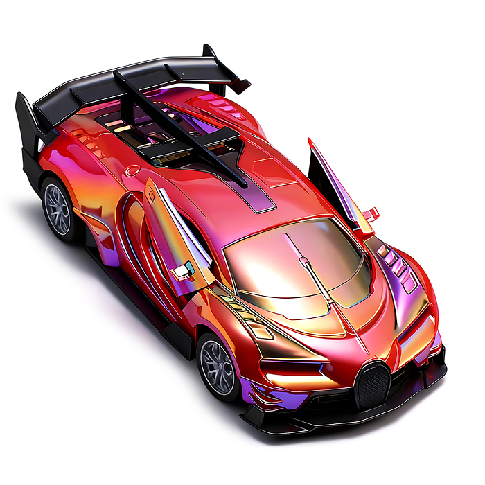 Машина BT0075-3 "Экстримальные гонки №3" р/у, 27 MHz, в коробке