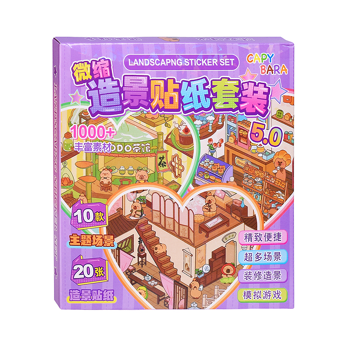 Фото к товару Набор наклеек 00-7387 "Румбокс" Набор наклеек 00-7387 "Румбокс"