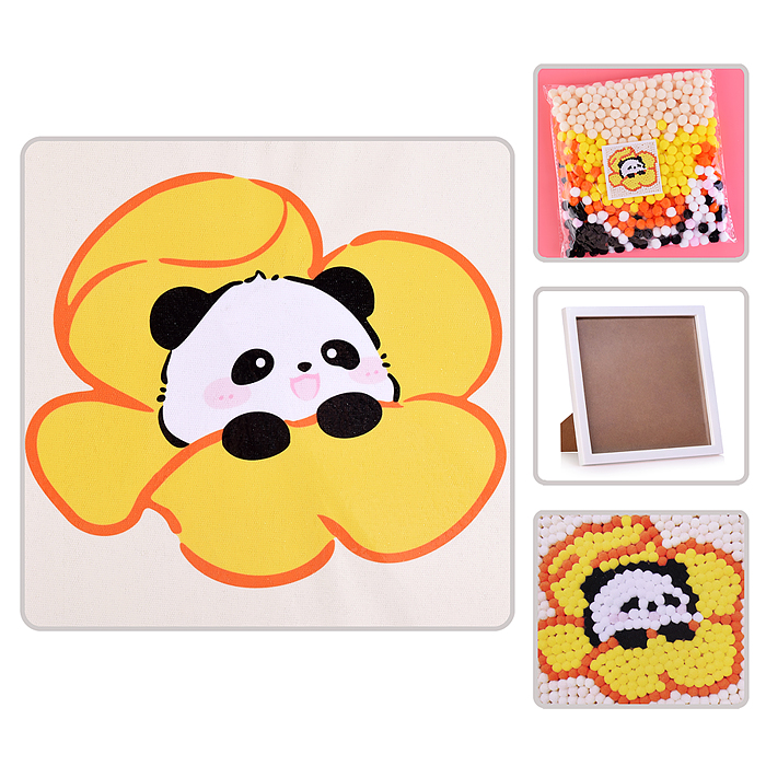 Набор творческая мастерская 22х22см 00-7369 "Пандочка" Набор творческая мастерская 22х22см 00-7369 "Пандочка"