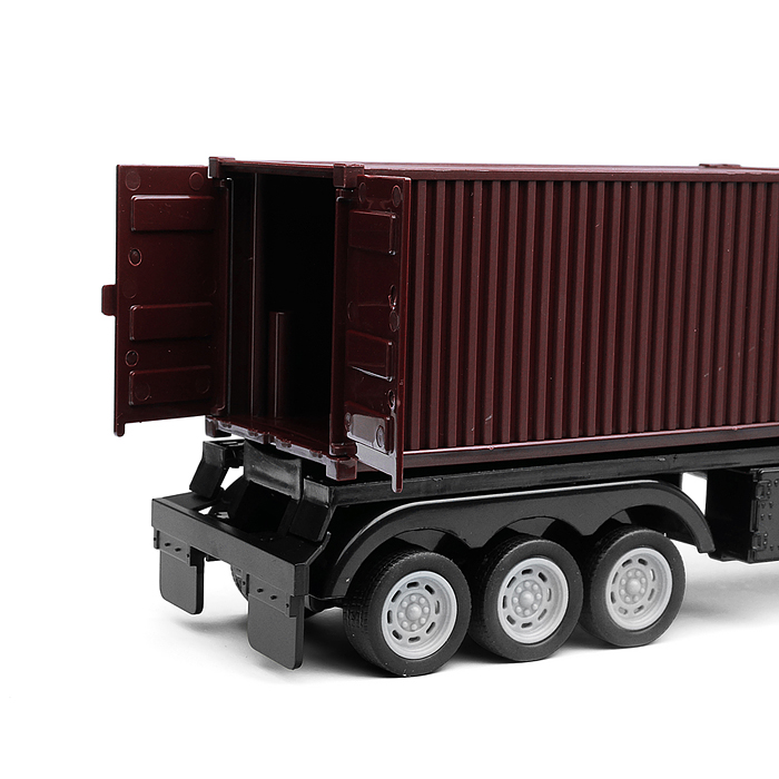 Набор машин 2003 "Контейнеровойз" с машинками и дорожными знаками, в коробке