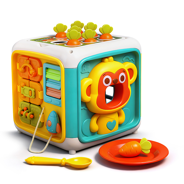 Куб развивающий YL562A "Развивашка" в коробке