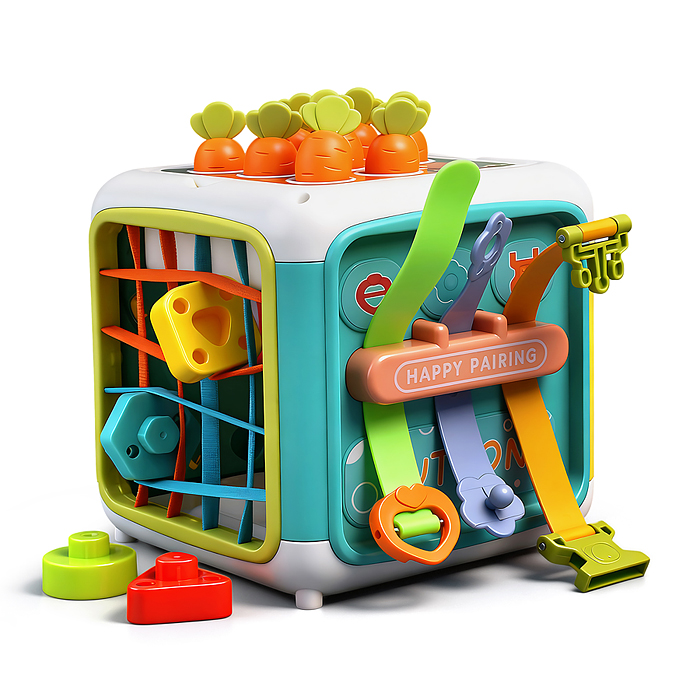 Куб развивающий YL562A "Развивашка" в коробке