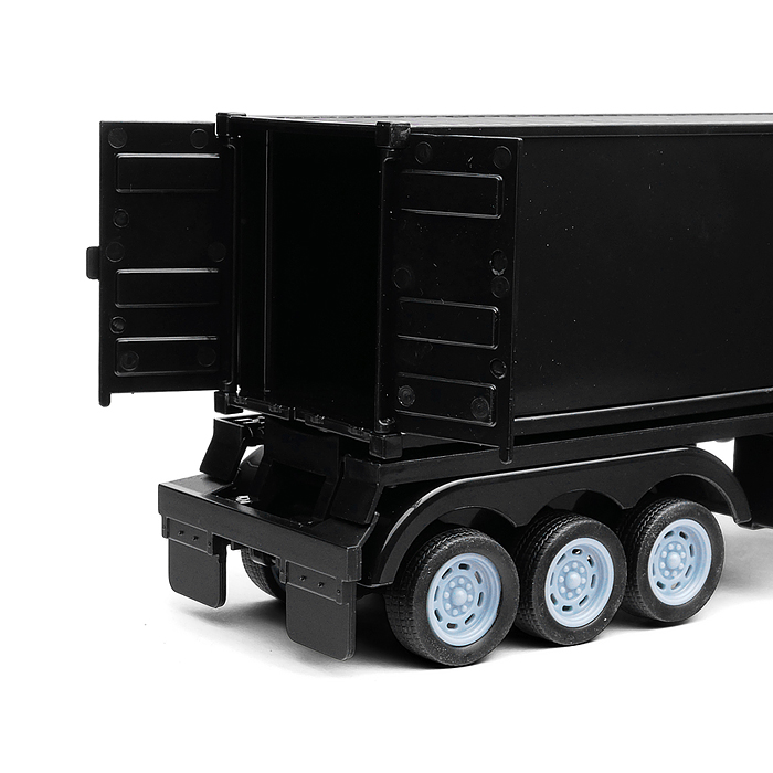 Набор машин 2002 "Контейнеровоз "Динозавры" с машинками и дорожными знаками, в коробке