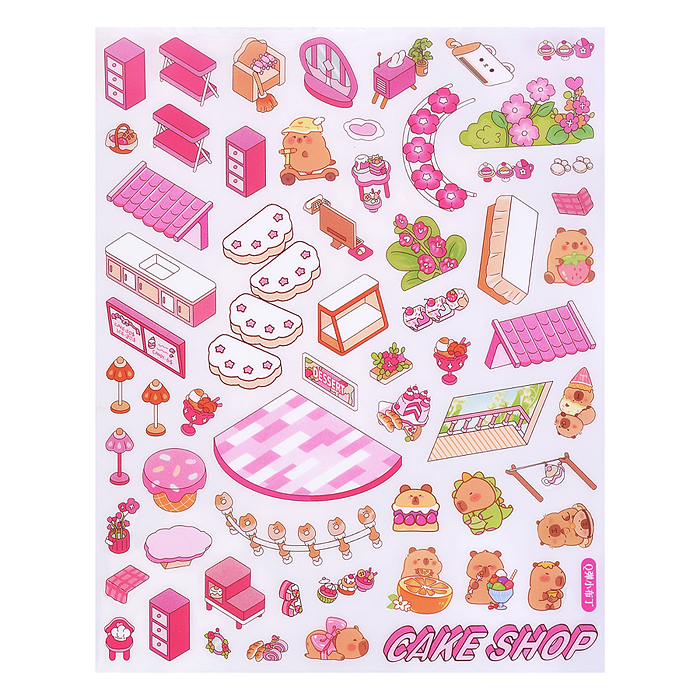 Набор наклеек 00-7390 "Мой стиль"