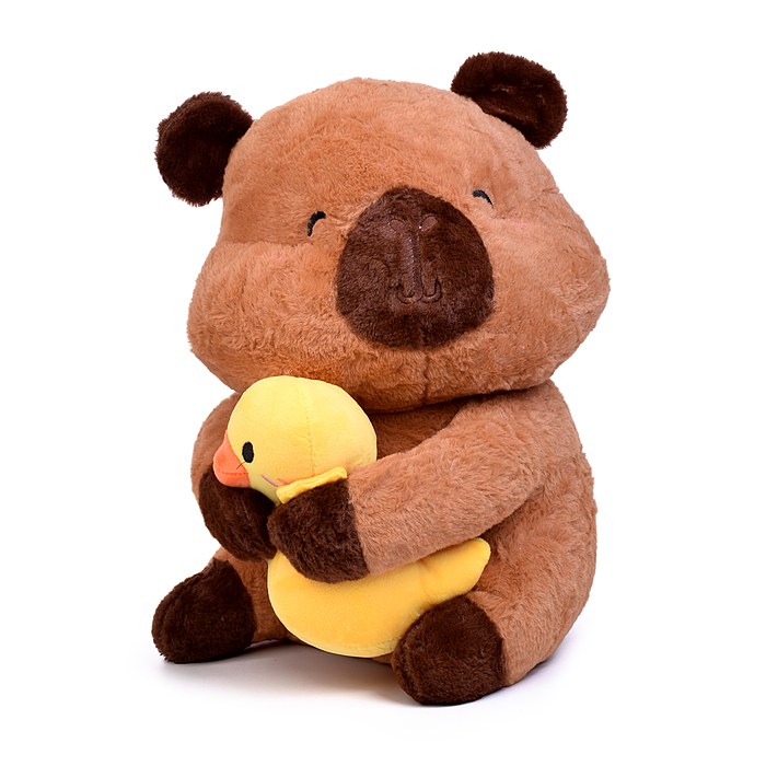 Мягкая игрушка "Капибара" М1578 с пледом