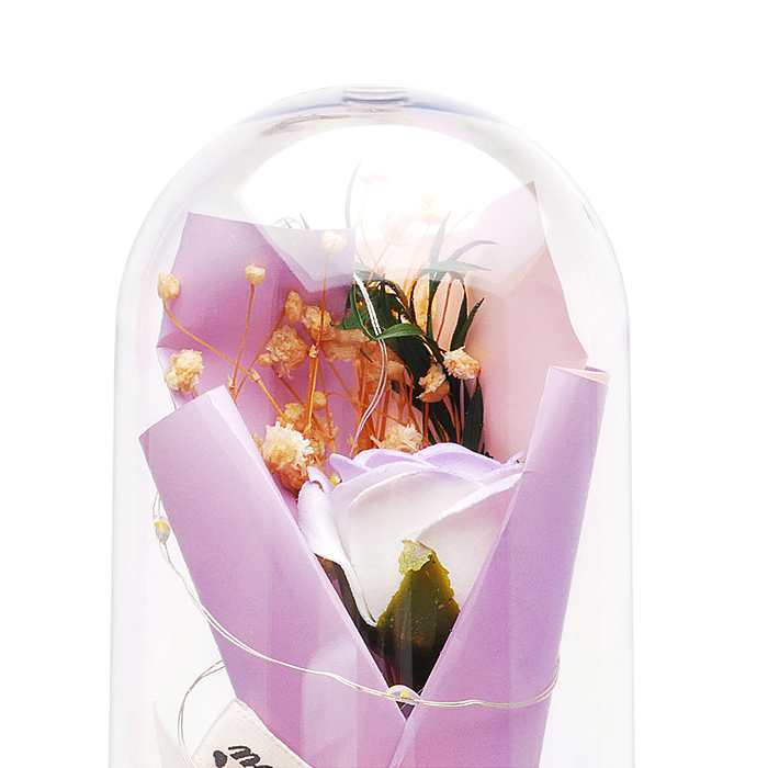 Светильник H07 "Букетик" в коробке (сиреневый)