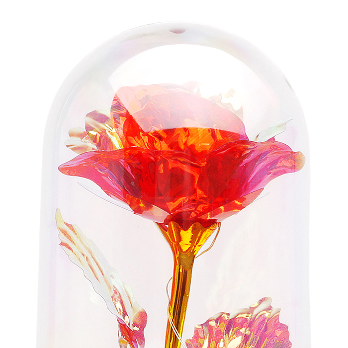 Светильник H06 "Волшебный цветок" в коробке (красный)