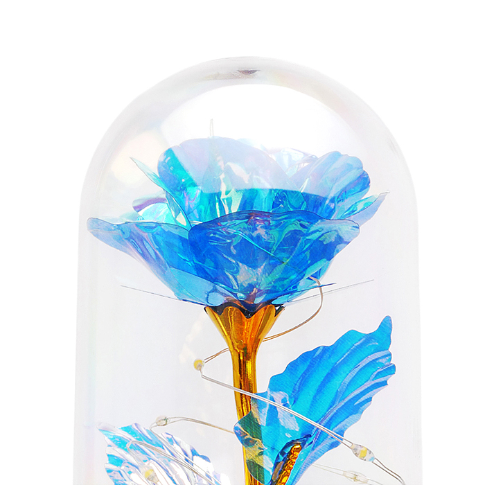 Светильник H06 "Волшебный цветок" в коробке (синий)