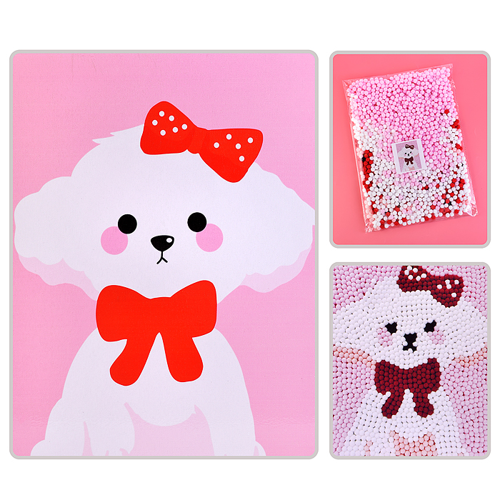 Набор творческая мастерская 00-7364 "Собачка" 30*40 см Набор творческая мастерская 00-7364 "Собачка" 30*40 см