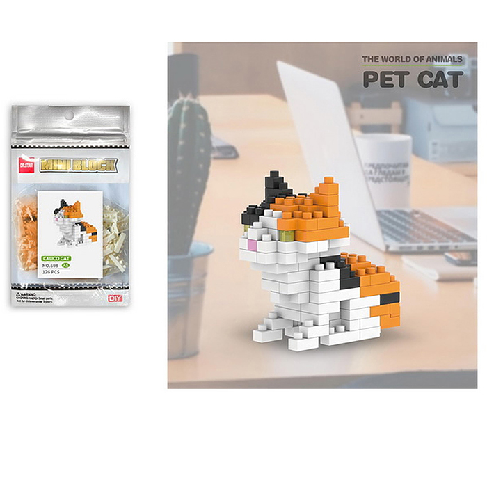 Конструктор 698-A8 "Моя кошечка" в пакете