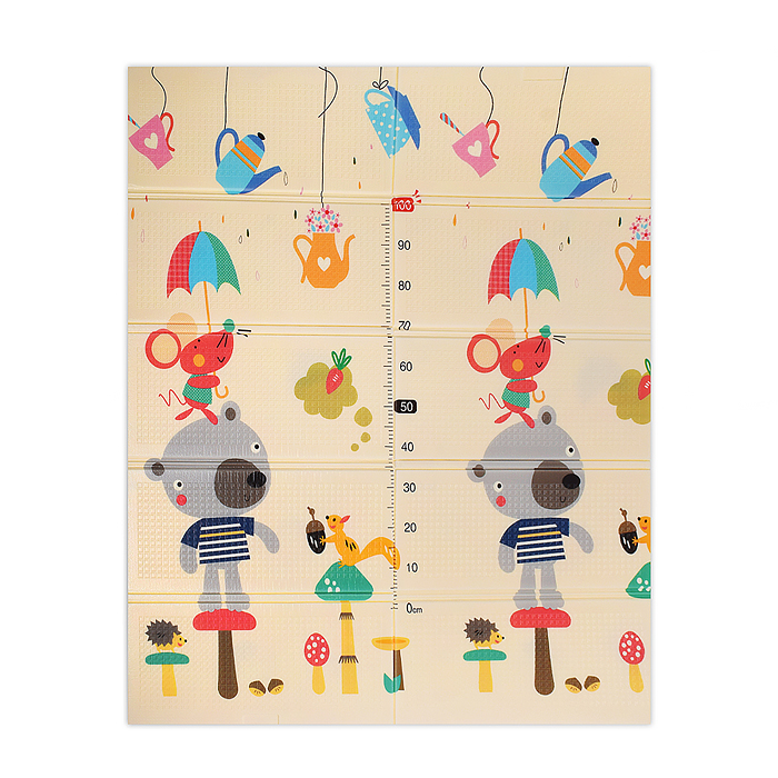 Коврик развивающий 00-7331 "Лесные жители" (150*180*0,8cm)