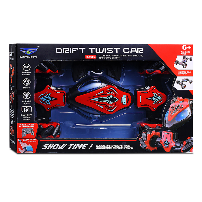 Машина SY206K-1 "Дрифтующий  патруль" р/у, 27 MHz, в коробке