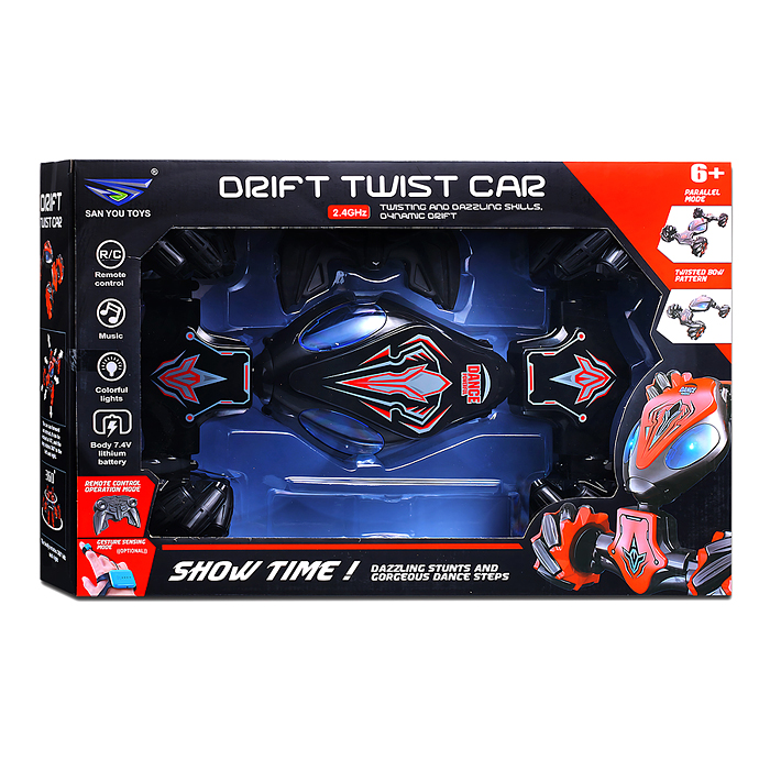 Машина SY206K-1 "Дрифтующий  патруль" р/у, 27 MHz, в коробке