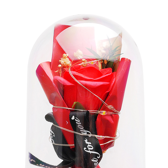 Светильник H07 "Букетик" в коробке (красный)