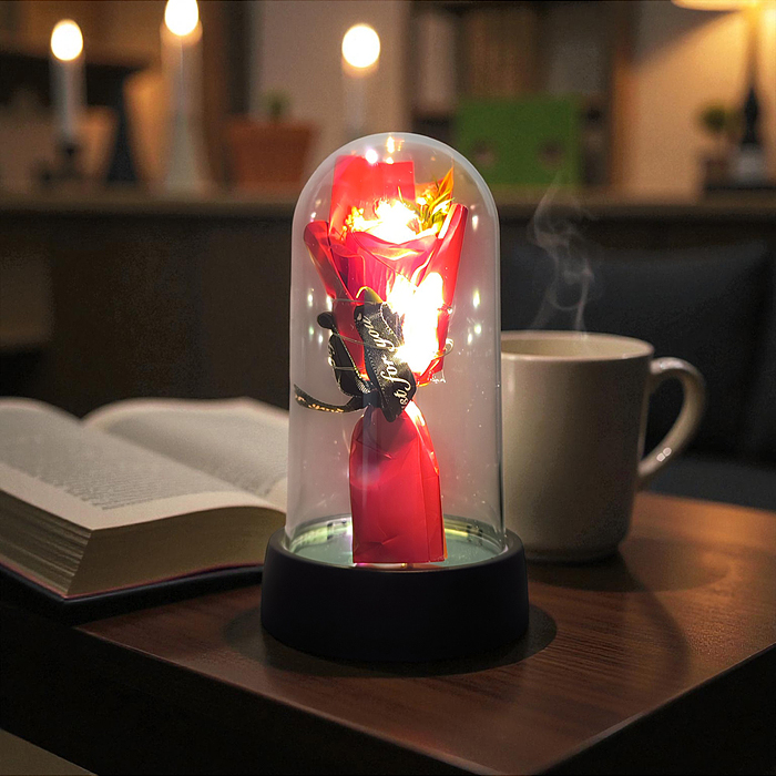 Светильник H07 "Букетик" в коробке (красный)