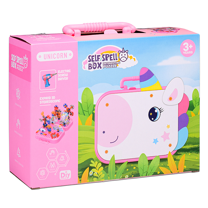 Конструктор H321-336 "Единорожка" в коробке