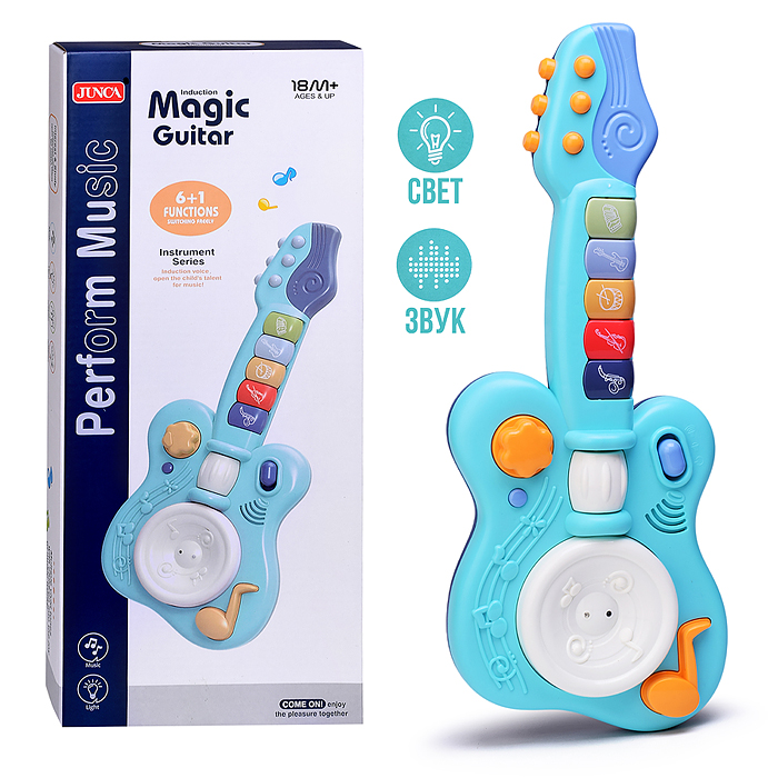 Гитара RJ2808B "Юный гитарист" в коробке Гитара RJ2808B "Юный гитарист" в коробке