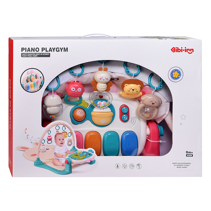 Коврик развивающий 6050 "Зайчик" в коробке