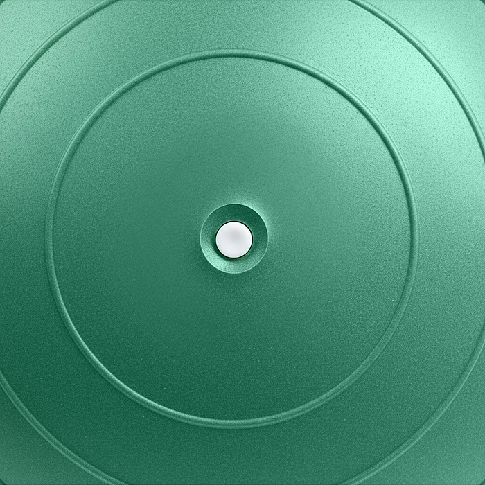 Фитбол 50см ROCKET R0216 Антивзрыв, цвет зелёный (50-55см 600г)