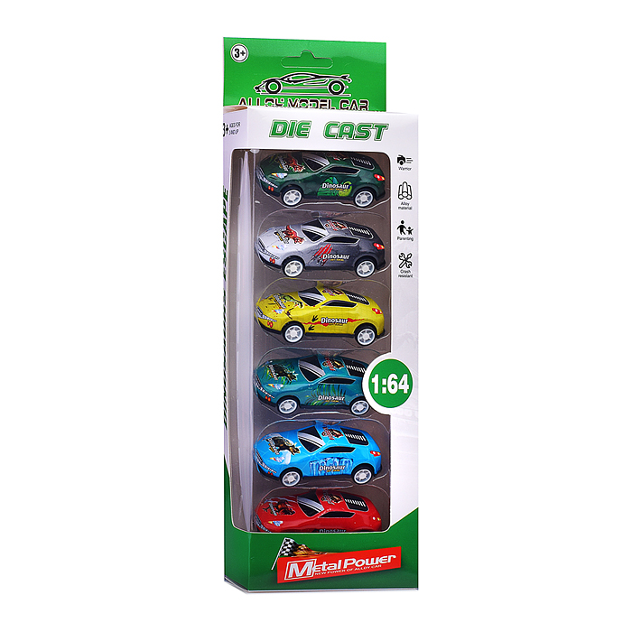 Набор машин 2025-3 "СпортКар" в коробке