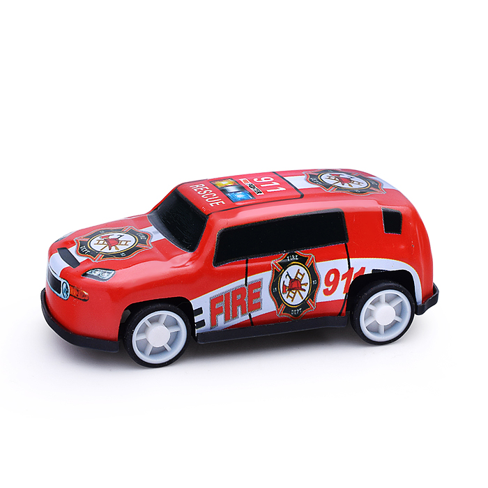 Набор машин 2025-2 "Пожарные гонки" в коробке