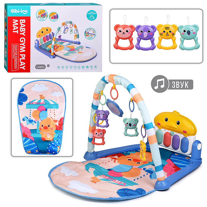 Коврик развивающий 698-93 "Забавный цыпленок" в коробке