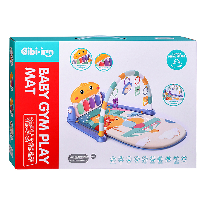 Коврик развивающий 698-93 "Забавный цыпленок" в коробке