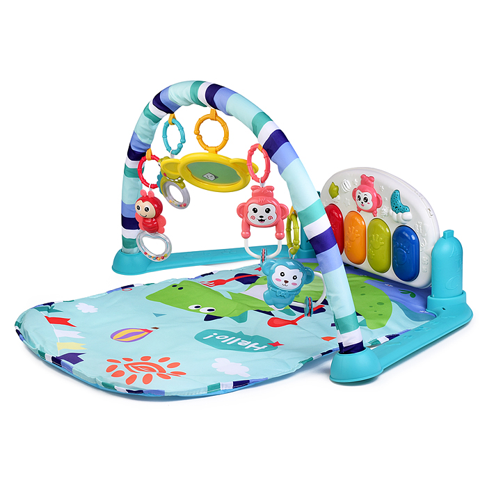 Коврик развивающий 648A-64 "Мир животных" в коробке