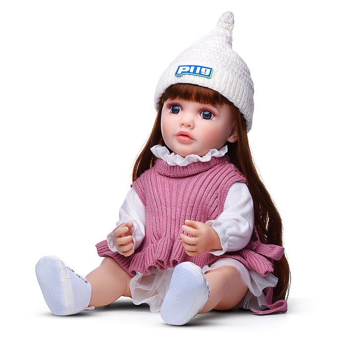 Кукла ADJX88-38 "Нелли" с аксессуарами, со звуком, в коробке