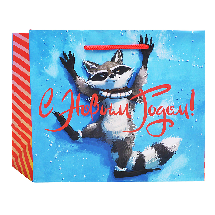 Бумажный пакет для сувенирной продукции с ламинацией, с шириной основания 23 cм Бумажный пакет для сувенирной продукции с ламинацией, с шириной основания 23 cм