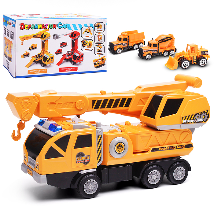 Кран 6277 "Лучший строитель" в коробке Кран 6277 "Лучший строитель" в коробке