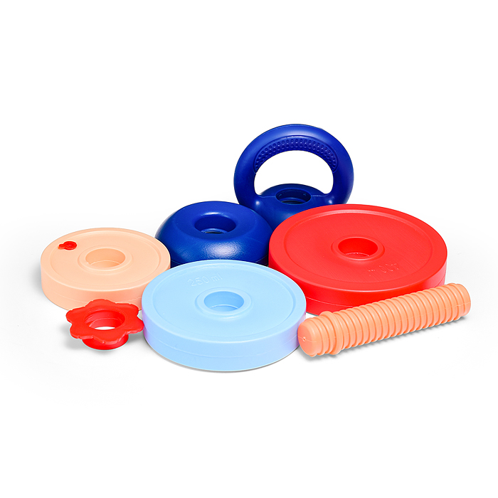 Детская гиря 949-1 "Самый сильный" в коробке