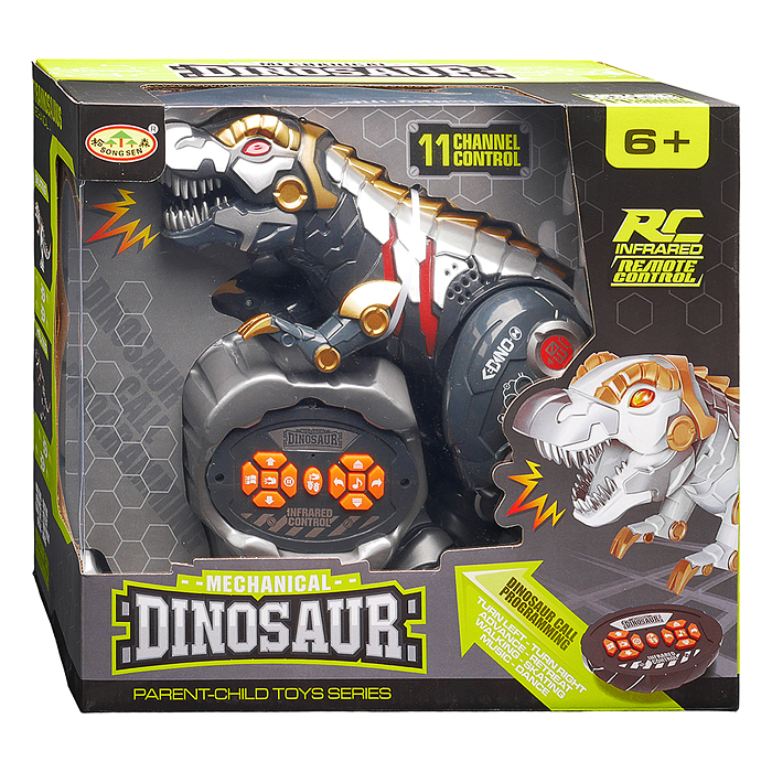 Динозавр SS860-1 "Тираннозавр" р/у, 27 MHz, в коробке