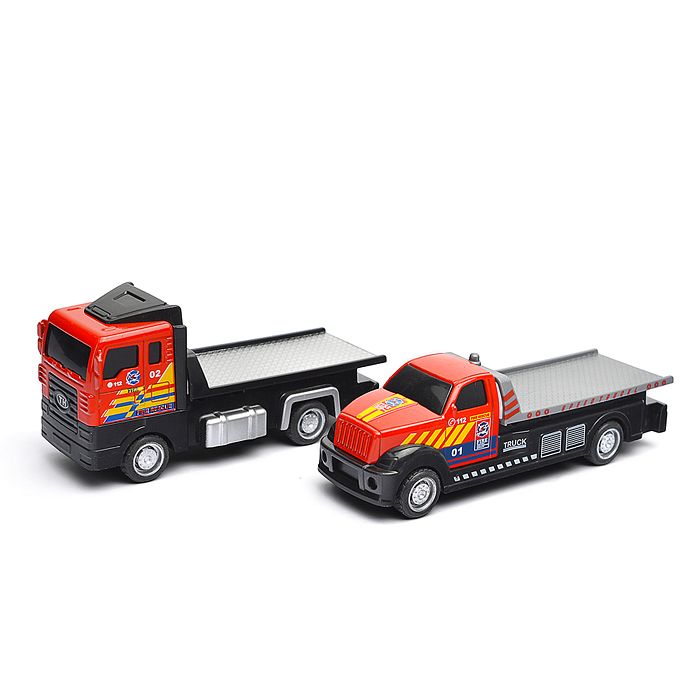 Набор машин TH349 "Пожарные спецслужбы" металл, в коробке