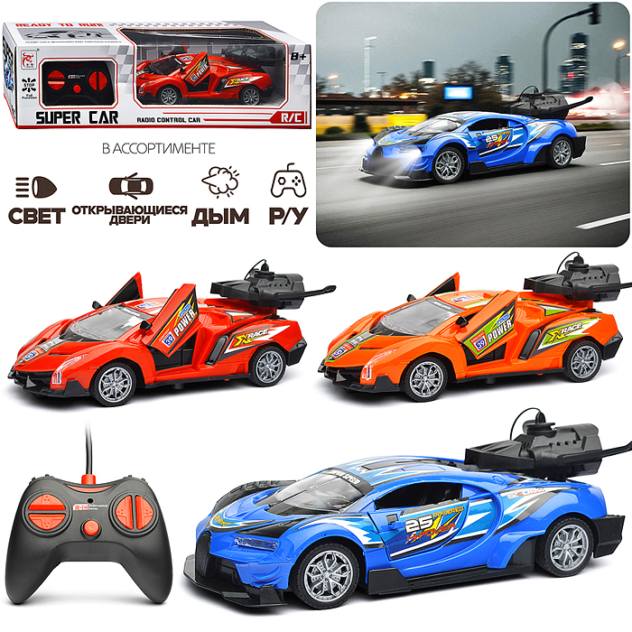 Машина FN301P-1S/2S "ВиртуозМобил" р/у, 27 MHz, в коробке