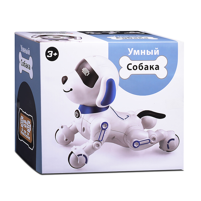 Фото к товару Собака 878C "КиберЛап" в коробке Собака 878C "КиберЛап" в коробке