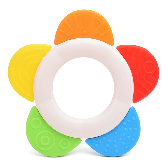 Погремушка-прорезыватель "Цветочек" (V2) 