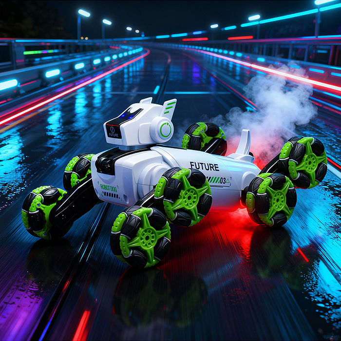 Фото к товару Собака CD0068 "Робо-Друг" р/у, 27 MHz, в коробке Собака CD0068 "Робо-Друг" р/у, 27 MHz, в коробке