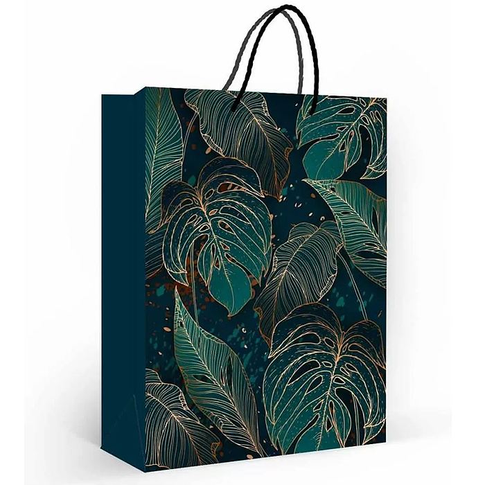 Пакет подарочный (L) "Изящные листья" Пакет подарочный (L) "Изящные листья"