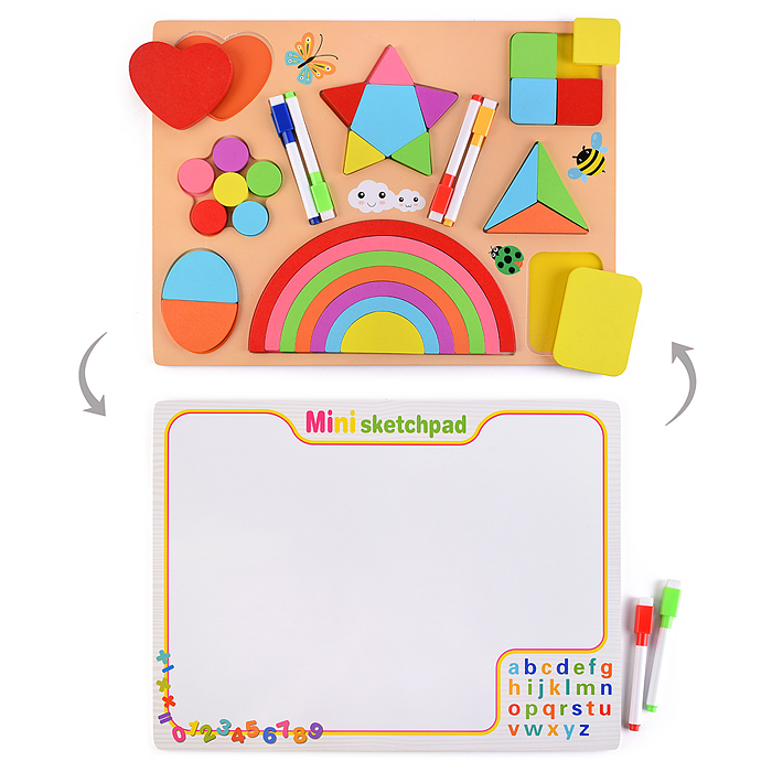 Пазл-вкладыш D2120 "Яркая картинка" Пазл-вкладыш D2120 "Яркая картинка"