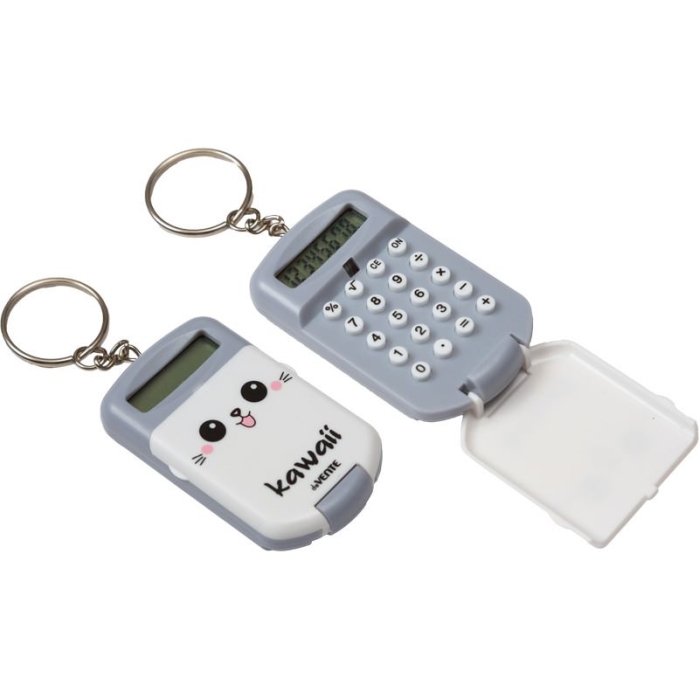 Калькулятор-брелок "Kawaii" 37x64x12 мм, 8 разрядный