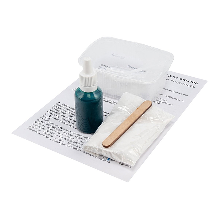 Химические опыты. Неньютоновская жидкость "Зелёная"