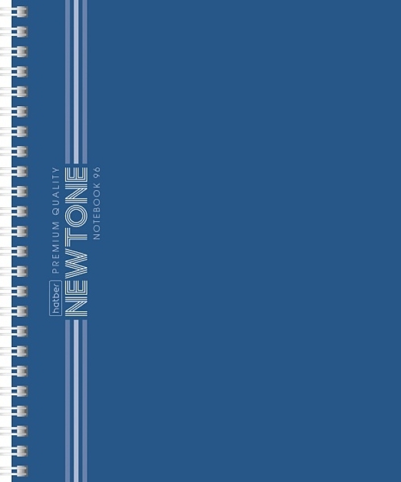 Тетрадь 96л. линия "Чернильное небо" А5 на гребне Soft-touch NEWtone Pastel Premium