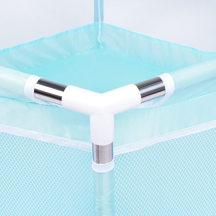 Манеж детский М8-4 шестигранный (113*130*65) цвет бирюзовый