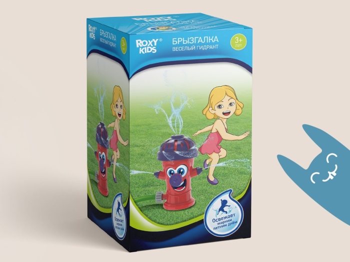 Разбрызгиватель воды детский, весёлый гидрант