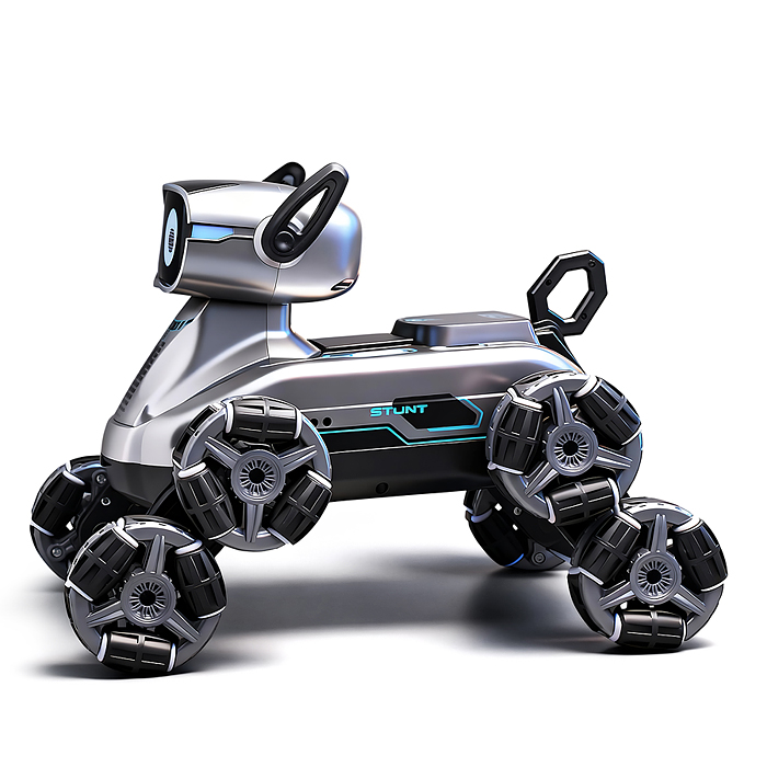 Собака CD0088 "РобоЛапка" р/у, 27 MHz, в коробке 