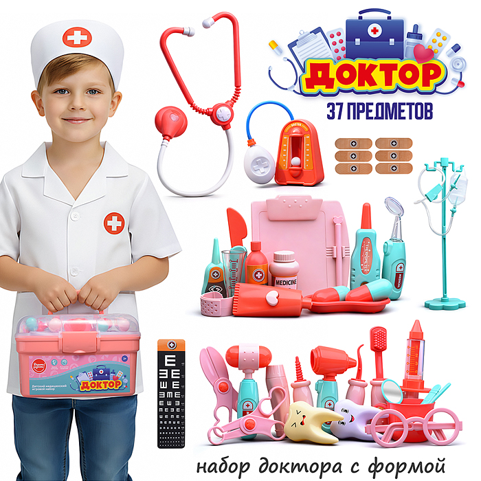 Набор доктор UT0292 "Будь здоров" в коробке