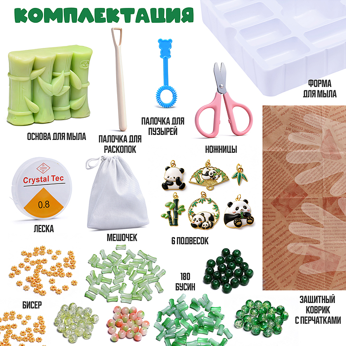 Творческая мастерская UT0279 "Подарок панды" в коробке