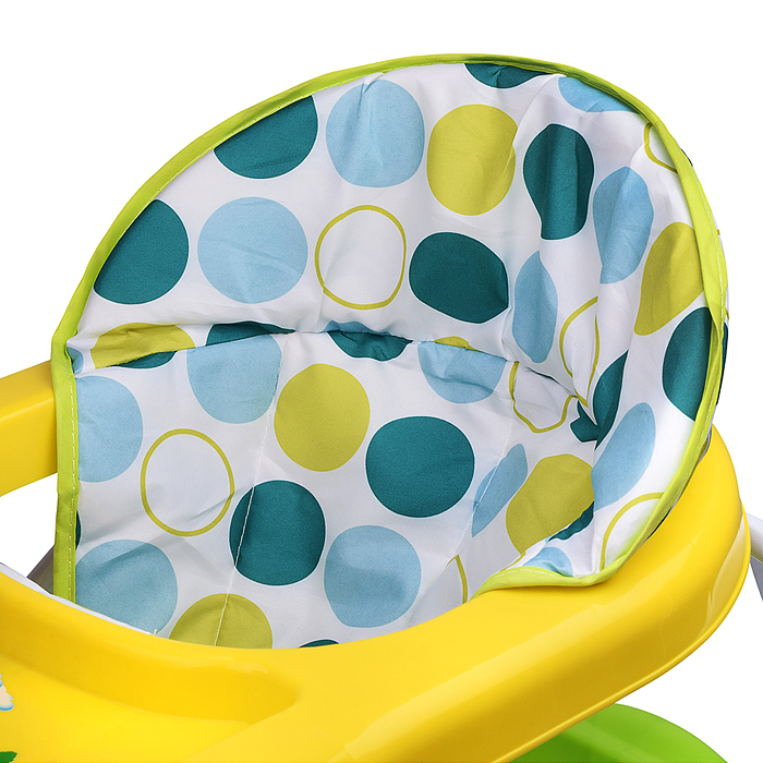 Ходунки 803-2 "Любимые игрушки" (цвет салатовый/желтый)